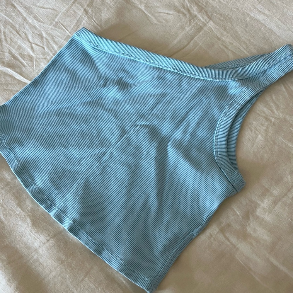 Everlane The Ribbed One-Shoulder Tank - Picture 1 of 3